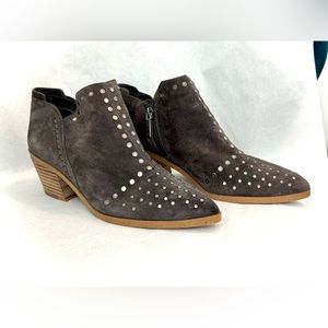 1. State Grey Decorative Ankle Boots